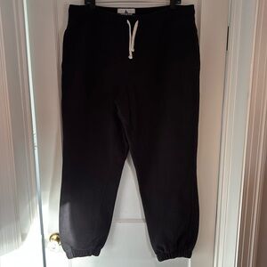 American Giant Black Sweatpants